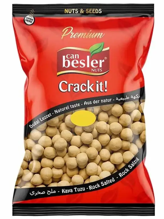 CanBesler Nuts Krispiga Rostade Kikärtor 180g ✖ 12