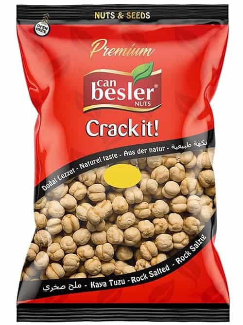CanBesler Nuts Havssaltade Kikärtor 180g ✖ 12