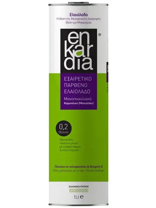 Enkardia Premium Extra Virgin Olivolja 1L ✖ 12