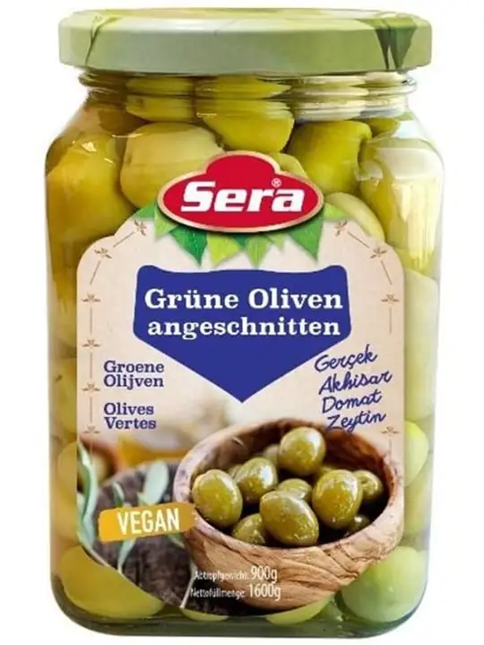 Sera Gröna Oliver 1600ml ✖ 6
