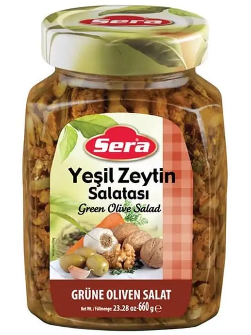 Sera Grön Olivsallad 720ml ✖ 12