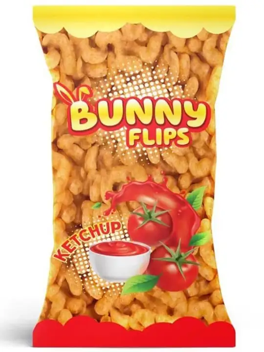 Bunny Ketchupsmakade Majsflips 150g ✖ 20