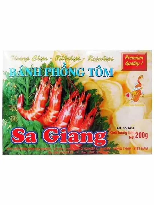 Sa Giang Räkchips 200g ✖ 55