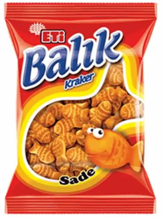 Eti Balık - Naturellt Kex (Fiskformade) ✖ 14