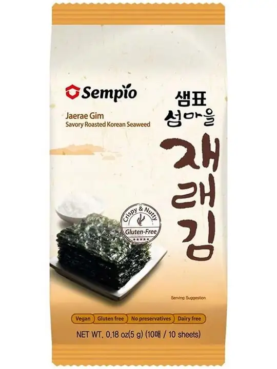 Sempio Jaerae Gim, Smakrik Rostat Koreanskt Sjögräs 5g ✖ 96