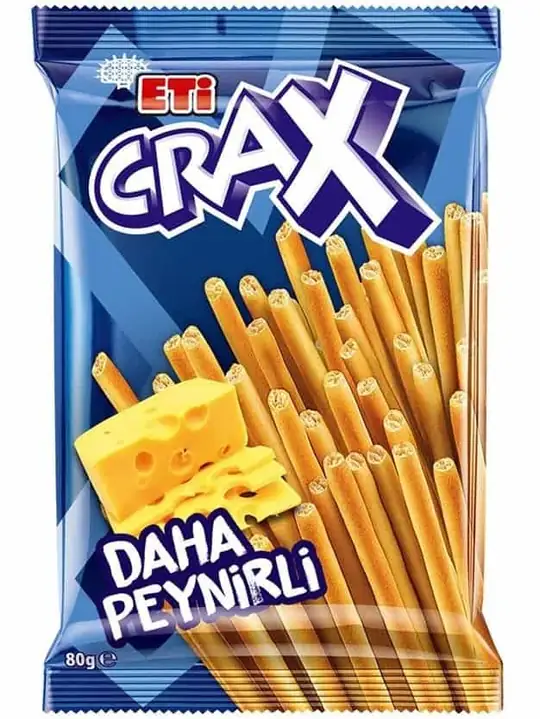 Eti Crax - Ostsmakande Sticks Kex ✖ 17