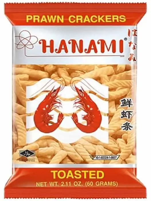 Hanami Räk Cracker 60g ✖ 36