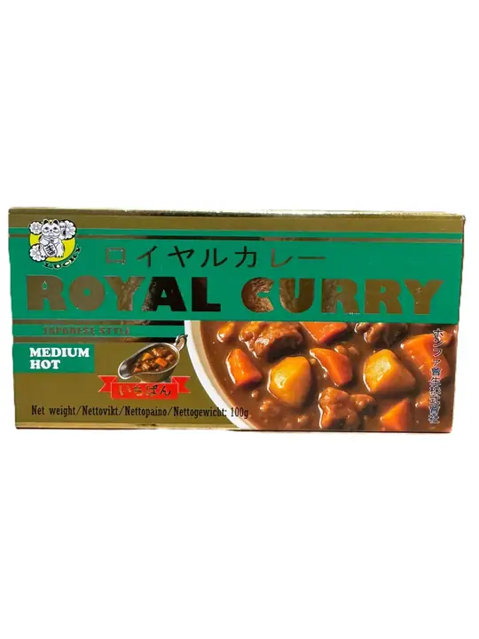 Lucky Katt Curry ROYAL 100g Medium Hot ✖ 30