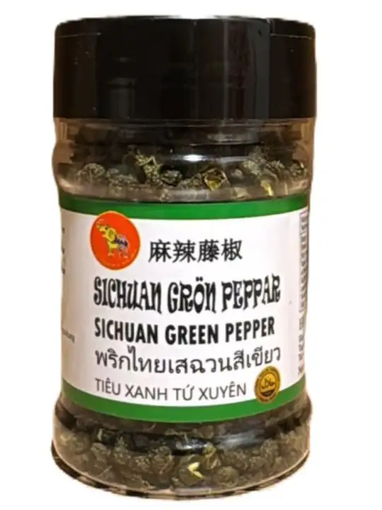 King Elephant Hel Grön Sichuanpeppar 35g ✖ 48