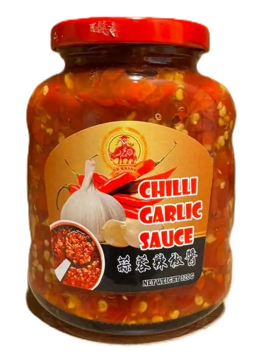 Ox Brand Chilisås OX Vitlök 320g ✖ 20