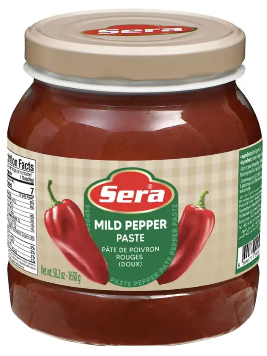 Sera Mild Paprikapasta 1500g ✖ 6