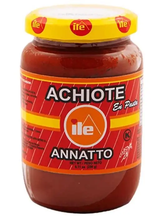 ILE Achiote (Annatto) Pasta 240g ✖ 12