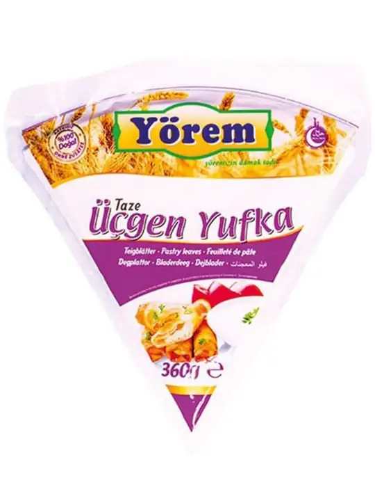 Yörem Färsk Triangel Filodeg 360g ✖ 16