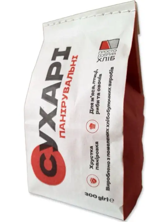Prosto Dobryi Khlib Ströbröd (framställt av malt bröd) 300g ✖ 35