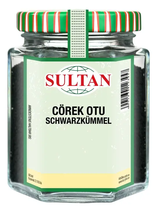 Sultan Svartkummin, hel 90g ✖ 12