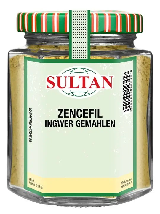 Sultan Ingefära, malen 60g ✖ 12