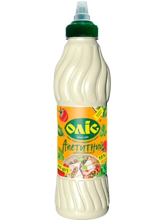 Olis Majonnäs sås (Apetitnyj) 15% 830g ✖ 12