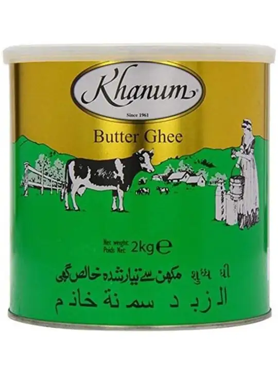 Khanum Smör Ghee 2kg ✖ 6