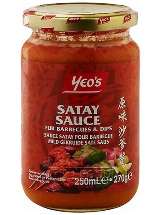 Yeo's Satay BBQ Sås 250ml ✖ 24