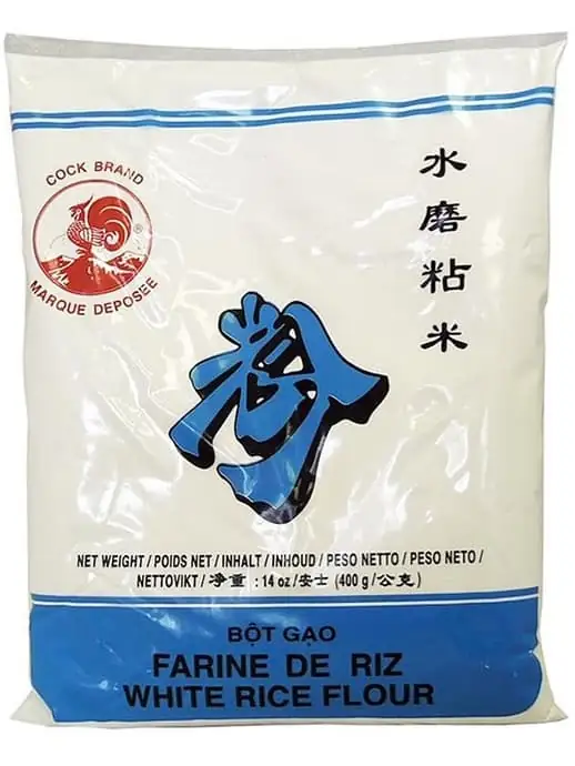 Cock Brand Vitt Rismjöl 400g ✖ 50