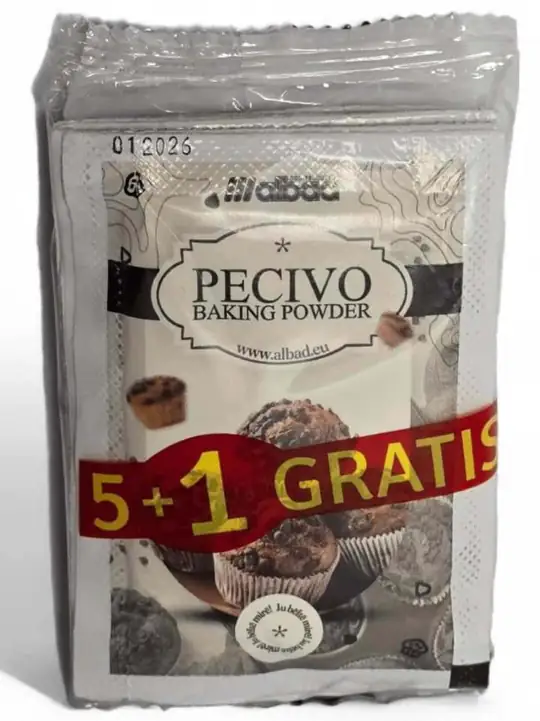 Albad Bakpulver (5+1 pack) 60g ✖ 20
