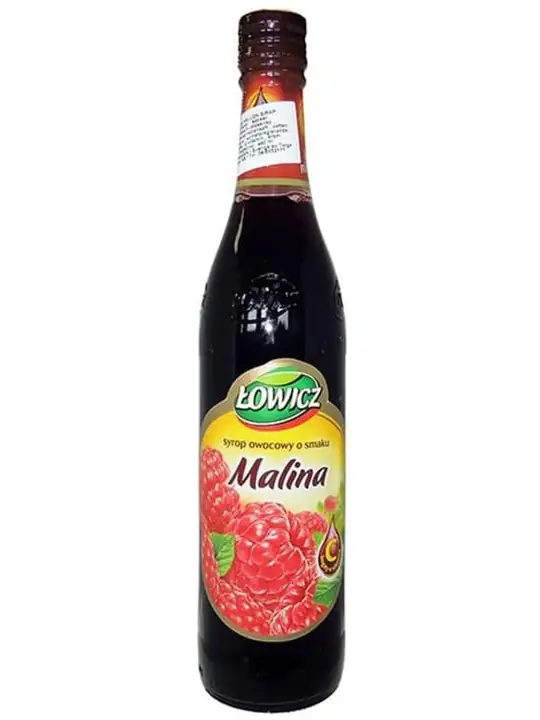 Lowicz Hallonsirap 400ml ✖ 6