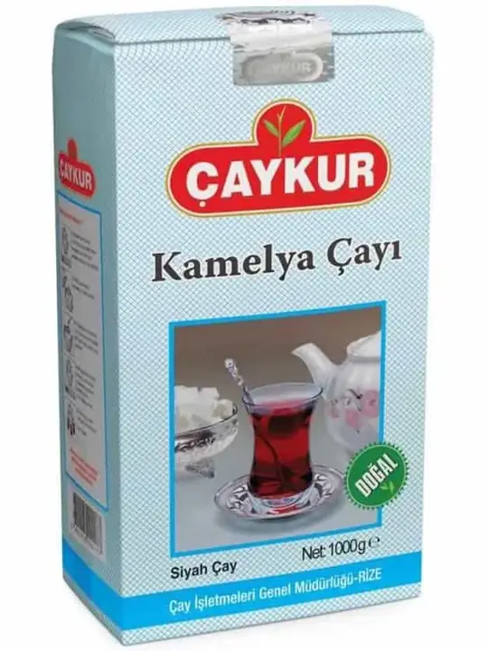 Caykur Kamelia Naturligt Svart Te 1kg ✖ 12