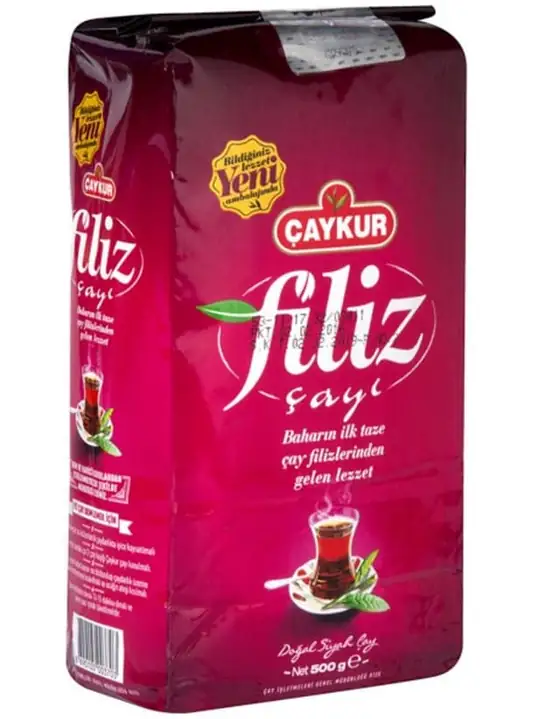 Caykur Filiz (Unga Te blad) Naturligt Svart Te 500g ✖ 15