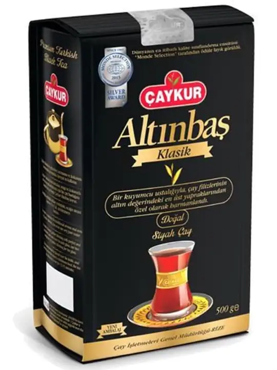 Caykur Altinbas Klassiskt Naturligt Svart Te 500g ✖ 15