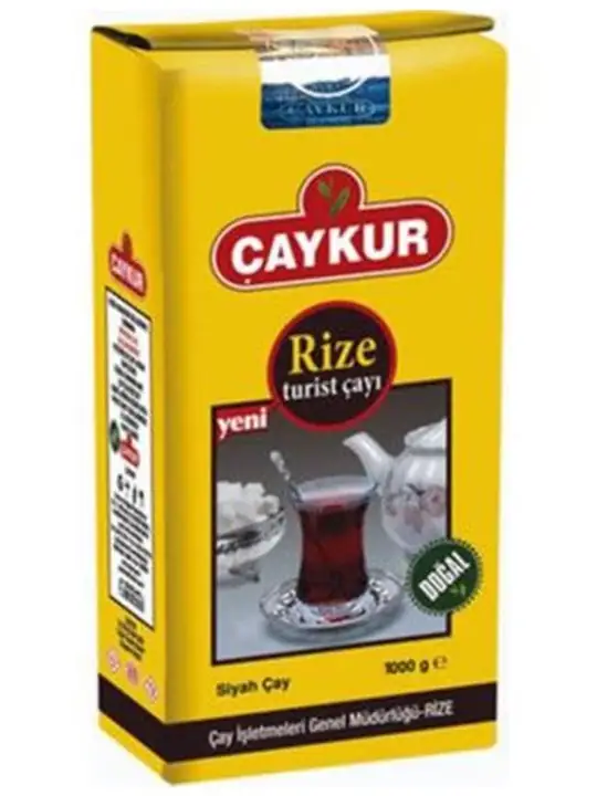 Caykur Rize Turist Naturligt Svart Te 1kg ✖ 10