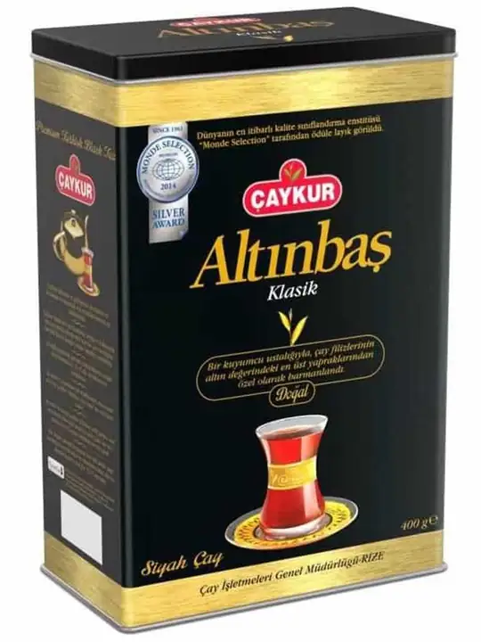 Caykur Altinbas Klassiskt Naturligt Svart Te 400g ✖ 12